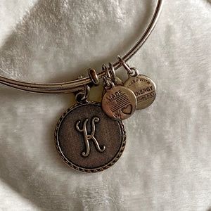 Initial 'K' Alex and Ani Bracelet